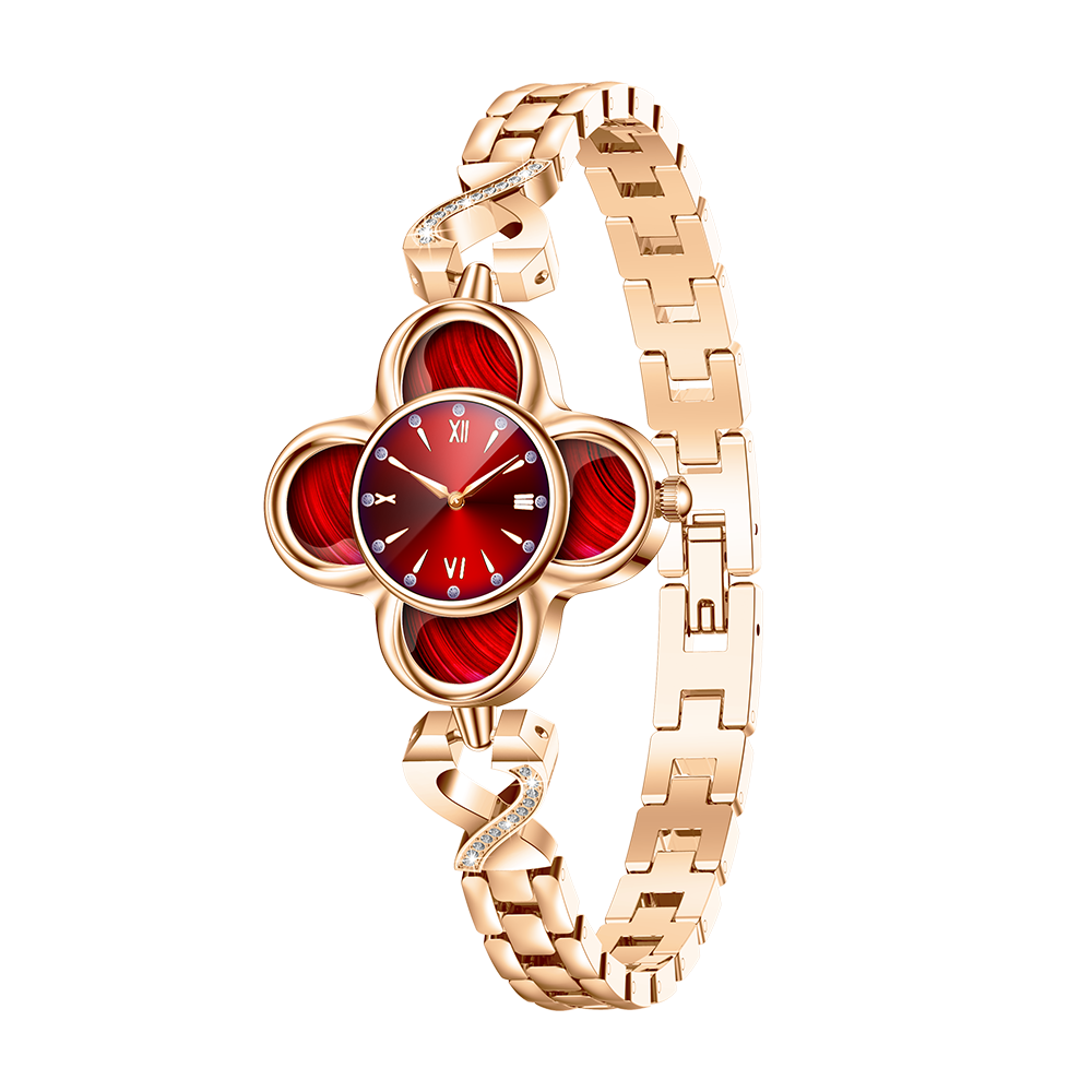 B9 四叶草混合石英智能手环